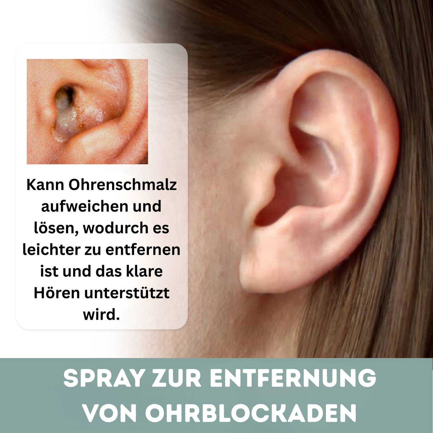 OhrGlanz® - Hörquell Reinigungsspray